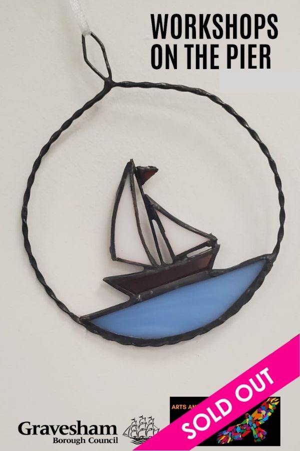 Stained Glass Boat Suncatcher Workshop