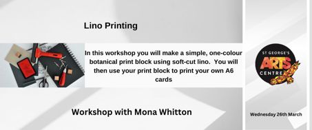 Lino Printing with Mona Whitton