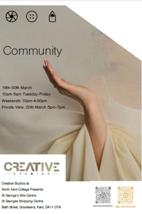  Community - an exhibition of artworks by The Creative Studios at North Kent College