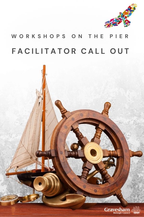 Workshops on the Pier facilitator call out