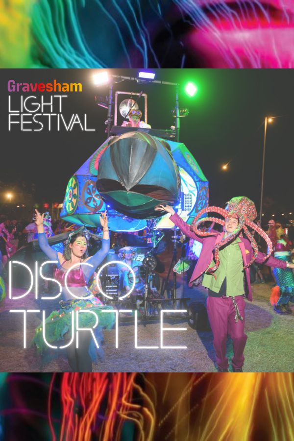  Disco Turtle - A Light Festival Event