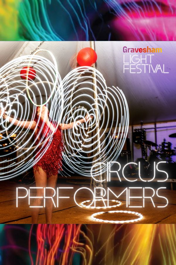  Circus Performers - A Light Festival Event