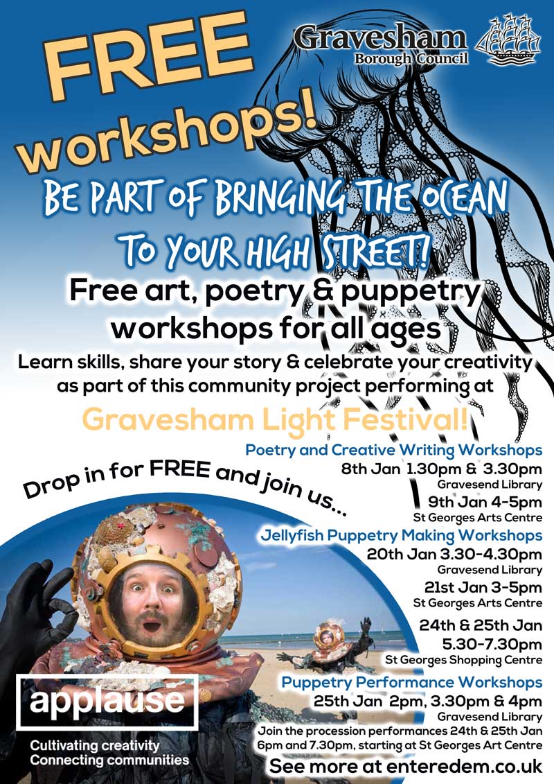  Art, Poetry & Puppetry Workshops 